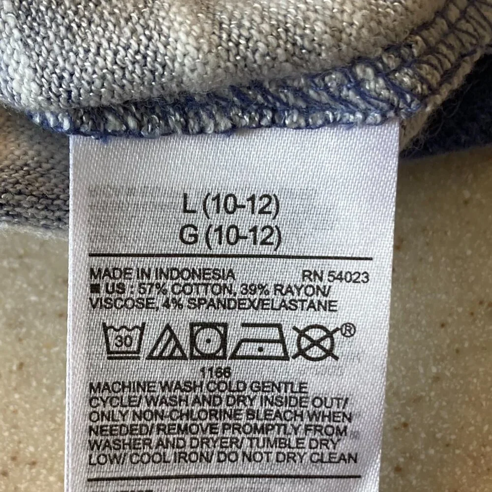Old Navy Kids Girls NWT Size L (10-12) Blue Tie Dye Dress